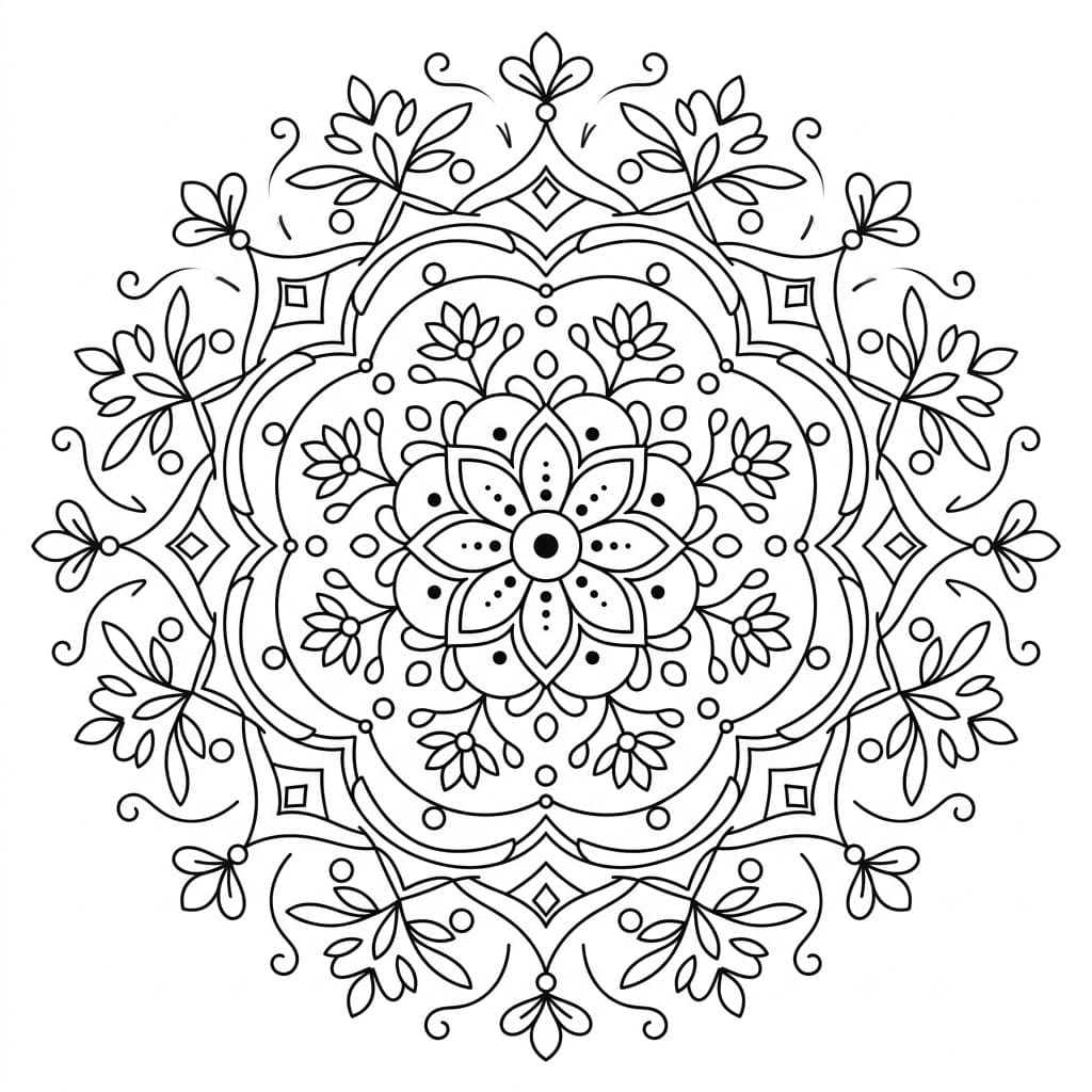 Twilight Offering Mandala Cultural Lesson Mandalas