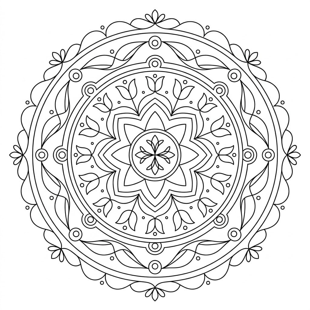 Whisper Symbol Mandala Recognition Activitie Mandalas
