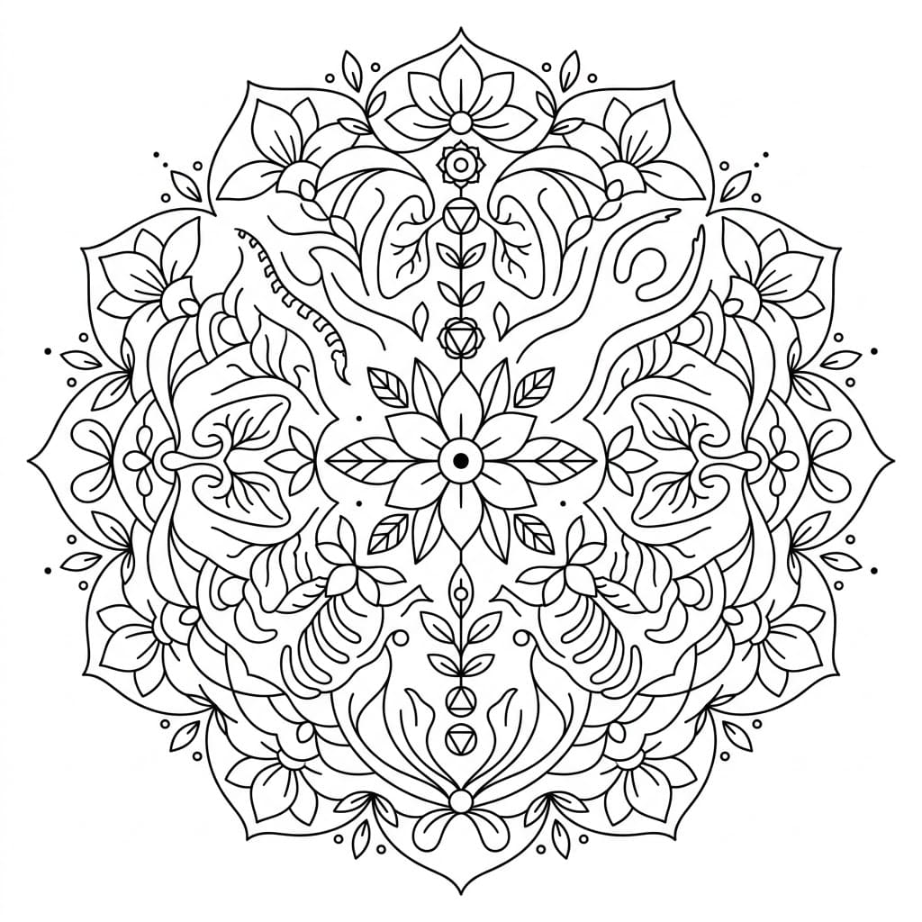 Zen Body Mandala Anatomy Pattern Mandalas