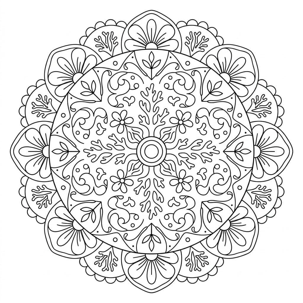 Coral Mural Painting Mandala Collaborative Activitie Mandalas