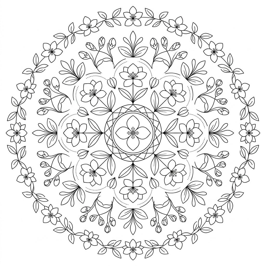 Jasmine Mural Painting Mandala Collaborative Activitie Mandalas