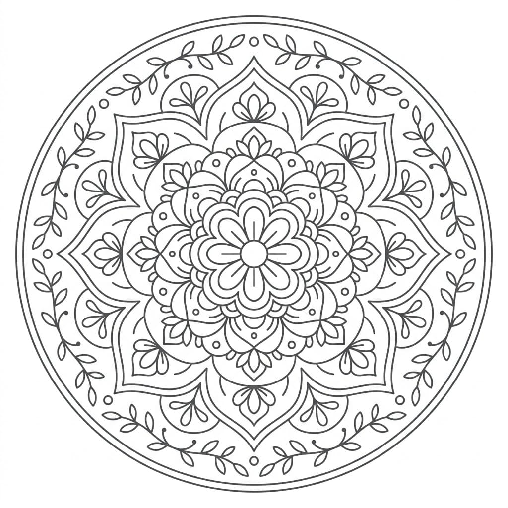 Linen Textile Mandala Pattern Craft Mandalas