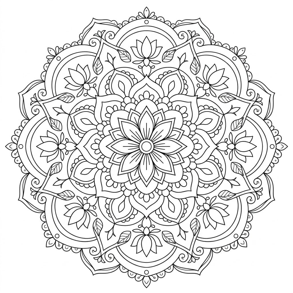 Lotus Mural Painting Mandala Collaborative Activitie Mandalas