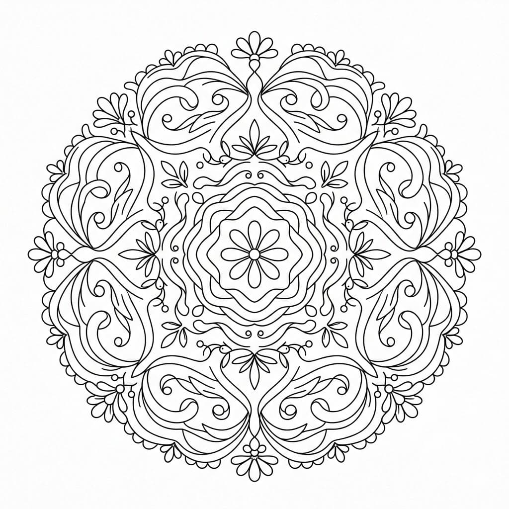 Ribbon Textile Mandala Pattern Craft Mandalas