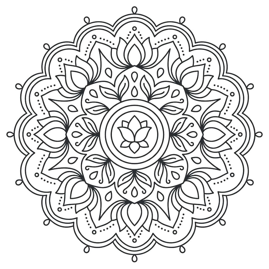 Silken Textile Mandala Pattern Craft Mandalas