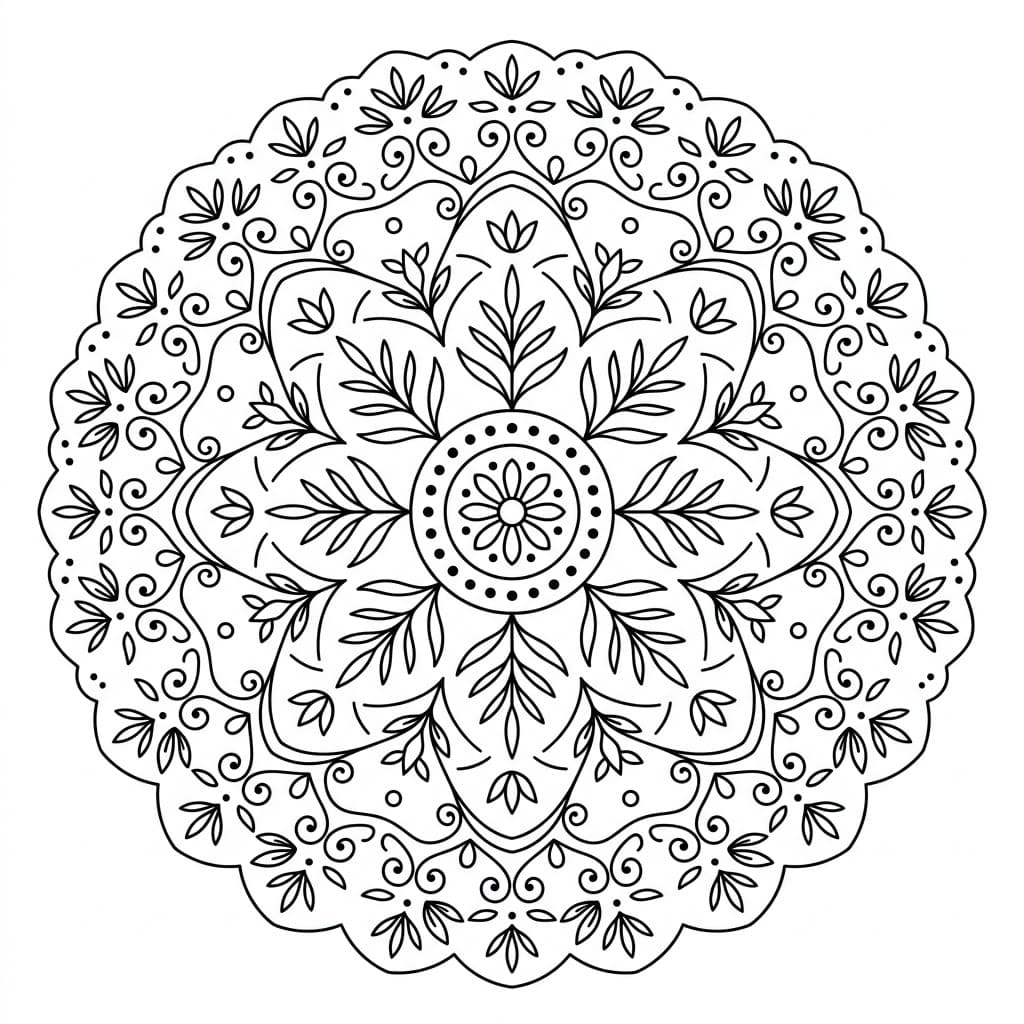Willow Doily Stencil Mandala Design Mandalas